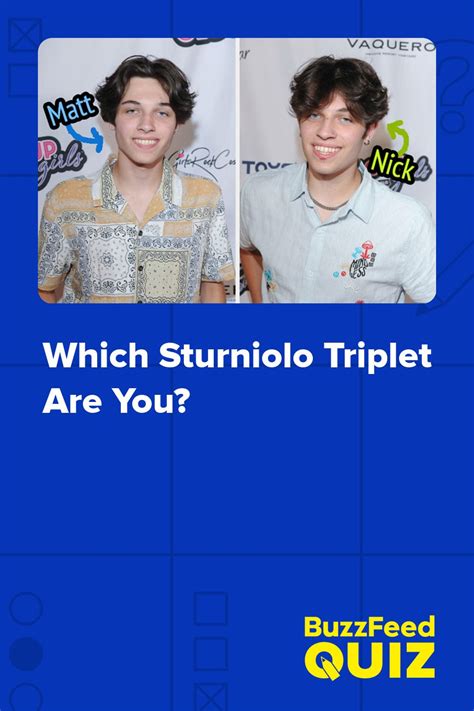 sturniolo quiz|Which Sturniolo Triplet Are You Quiz